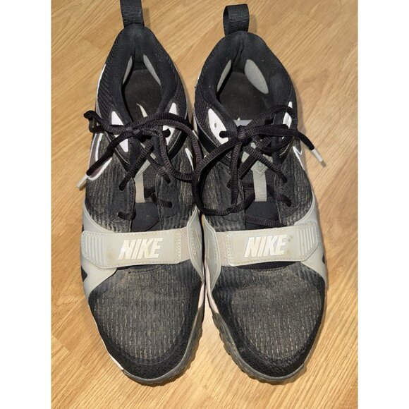 Nike Air Zoom Diamond Elite Turf Baseball Shoes Black DZ0503-001 Size 12 - Picture 4 of 9